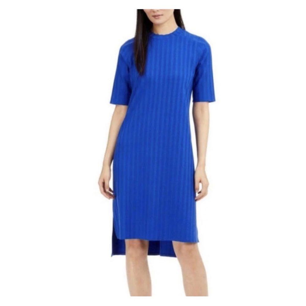 Eileen Fisher Vibrant Blue Midi Dress